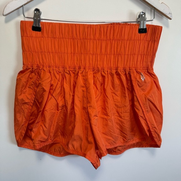 FREE PEOPLE Movement The Way Home Short in Russet Orange M Medium FP - Picture 3 of 9